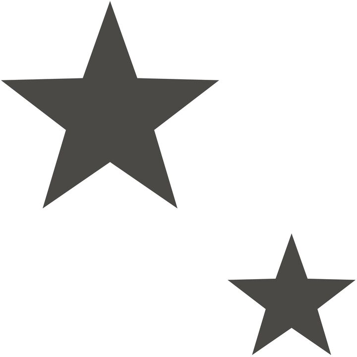 Style Sisters Double Star Black Wallpaper SS21254