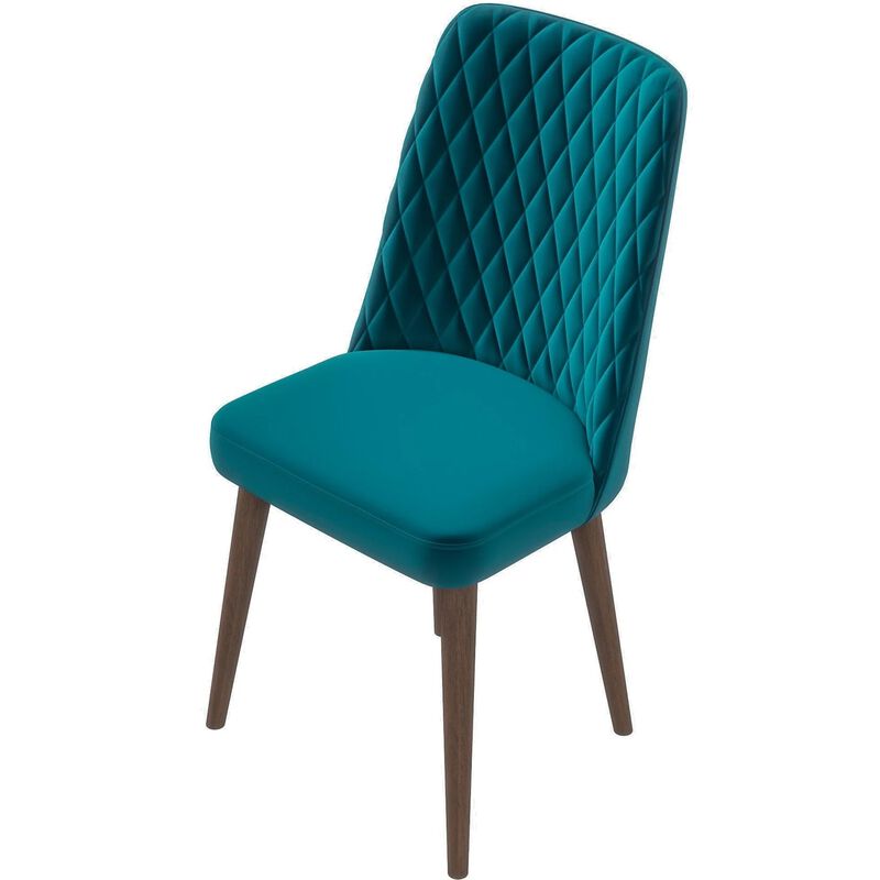 Merax Mid-Century Modern Velvet Dining Chair (Set of 2)