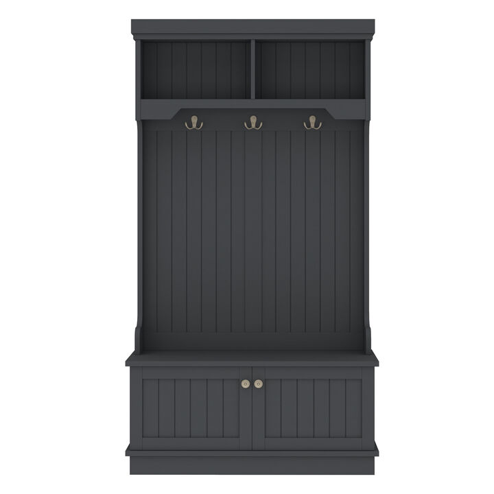 Jognas Hall Tree with Storage Shoe Bench