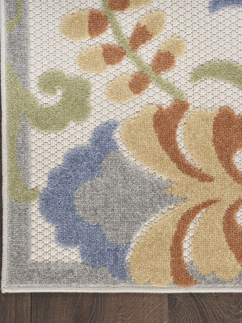 Aloha ALH17 Ivory/Blue 9' x 12' Rug