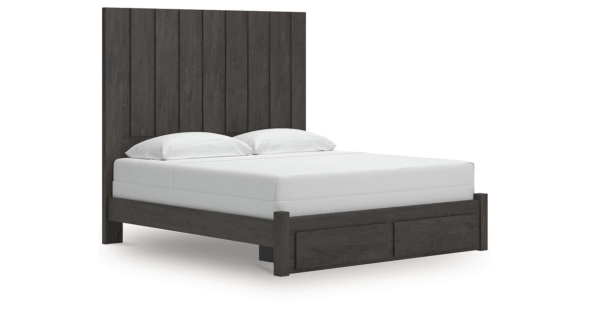 Parlayon King Panel Storage Bed