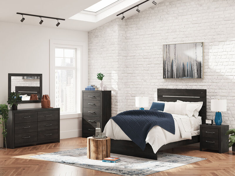 Delmorta Full Panel Bed