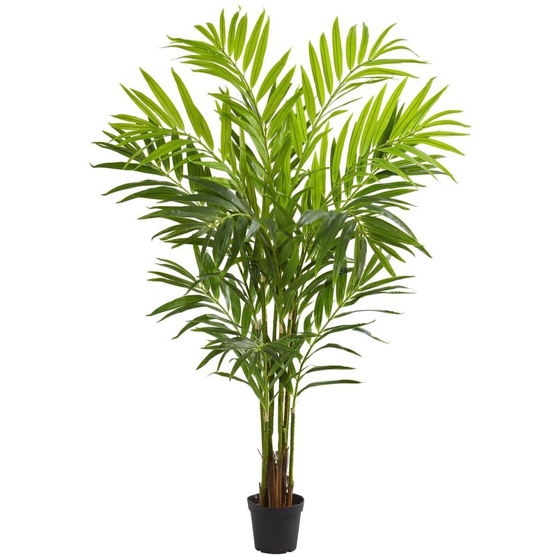 Nearly Natural 8-ft King Palm Artificial Tree