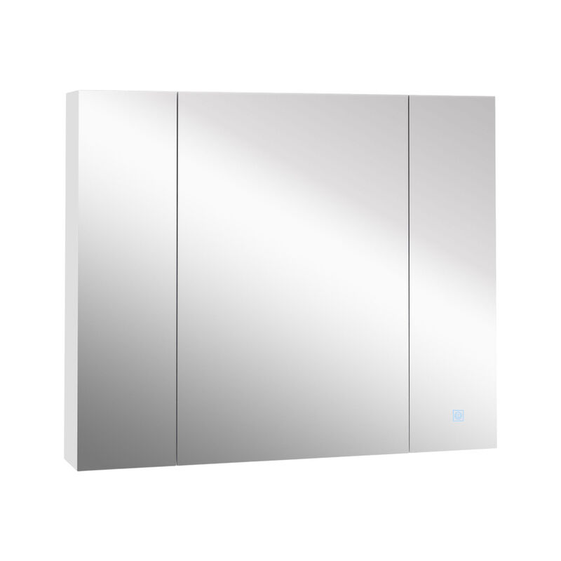 Wall-Mounted Bathroom Storage Cabinet with Mirror, Modern Design For Bathroom image number 0