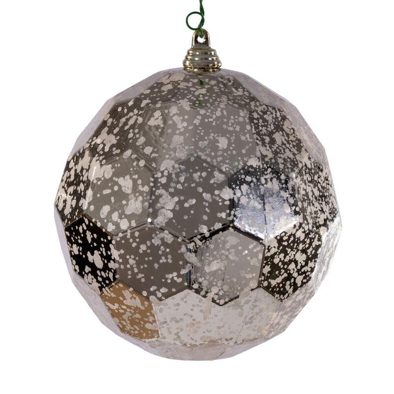 Vickerman 4.75" Oat Honeycomb Mercury Ornament. It Includes 4 Pieces per Bag. image number 0
