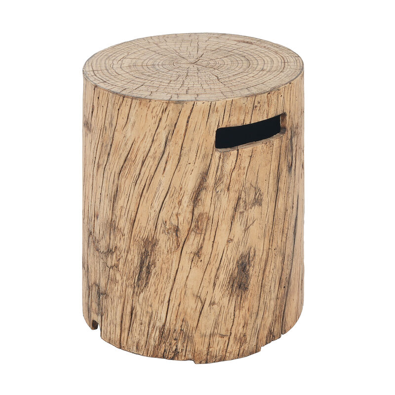 Christopher Knight Home Emina Outdoor Round Lightweight Concrete Propane Tank Cover image number 4