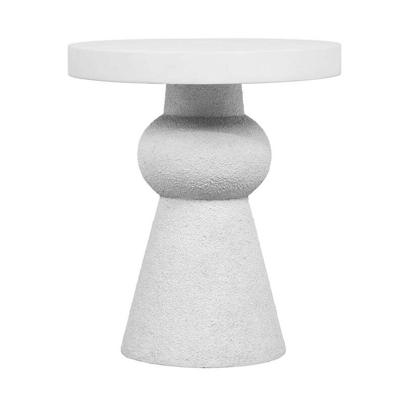 Casafoyer Lupita White Side Table image number 0