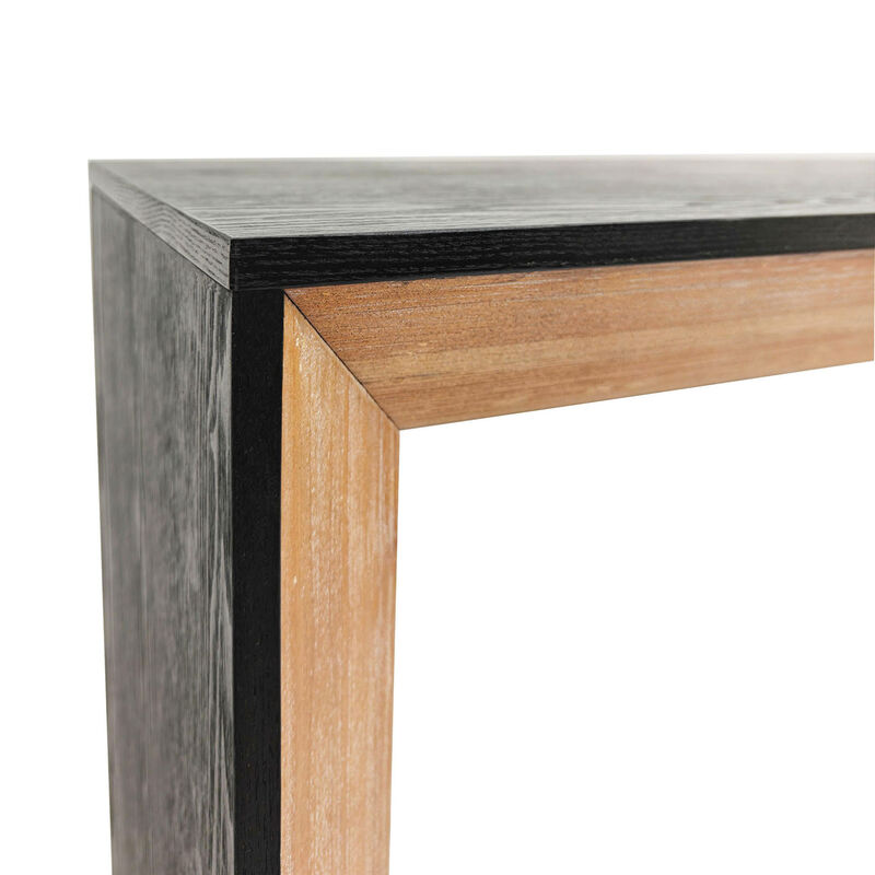 GOODSILO 59in Modern Wood Console Table Entryway Sofa Table Rustic Contemporary Design image number 8