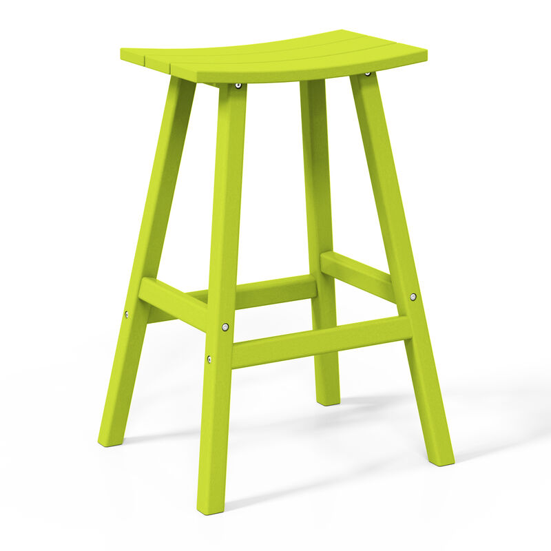 WestinTrends Westintrends 29" height Outdoor / Patio Saddle bar stool image number 2