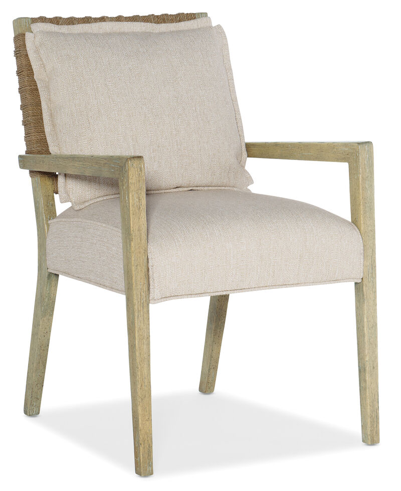 Surfrider Woven Back Arm Chair