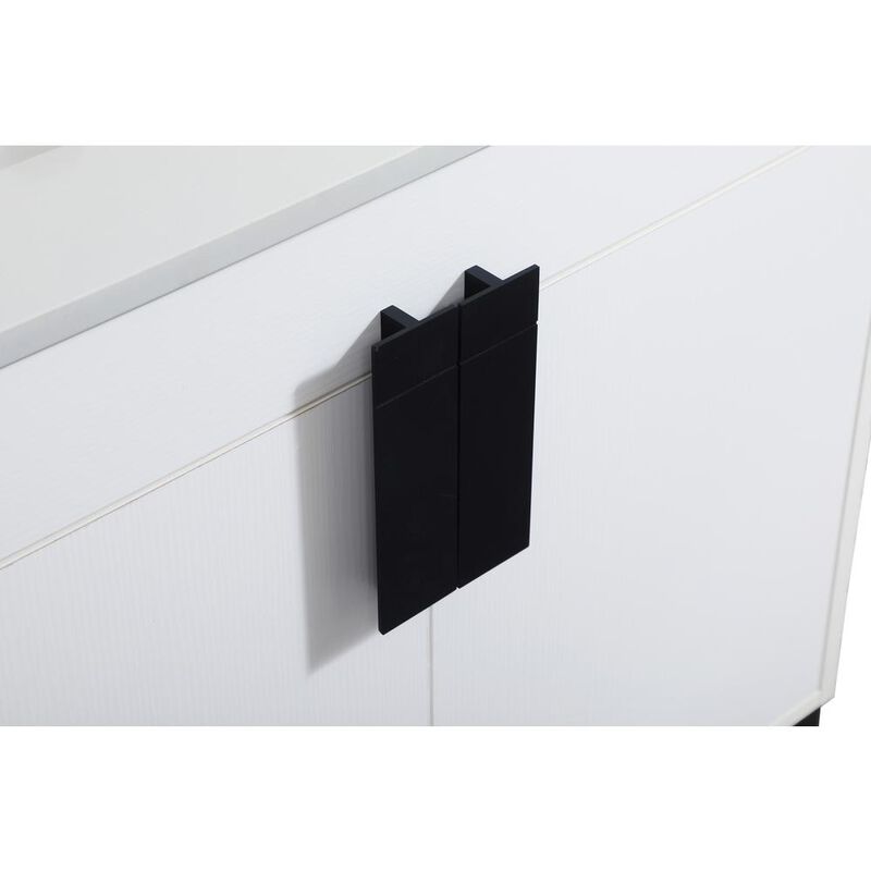 Elegant Kitchen and Bath 30 inch Single bathroom vanity in white