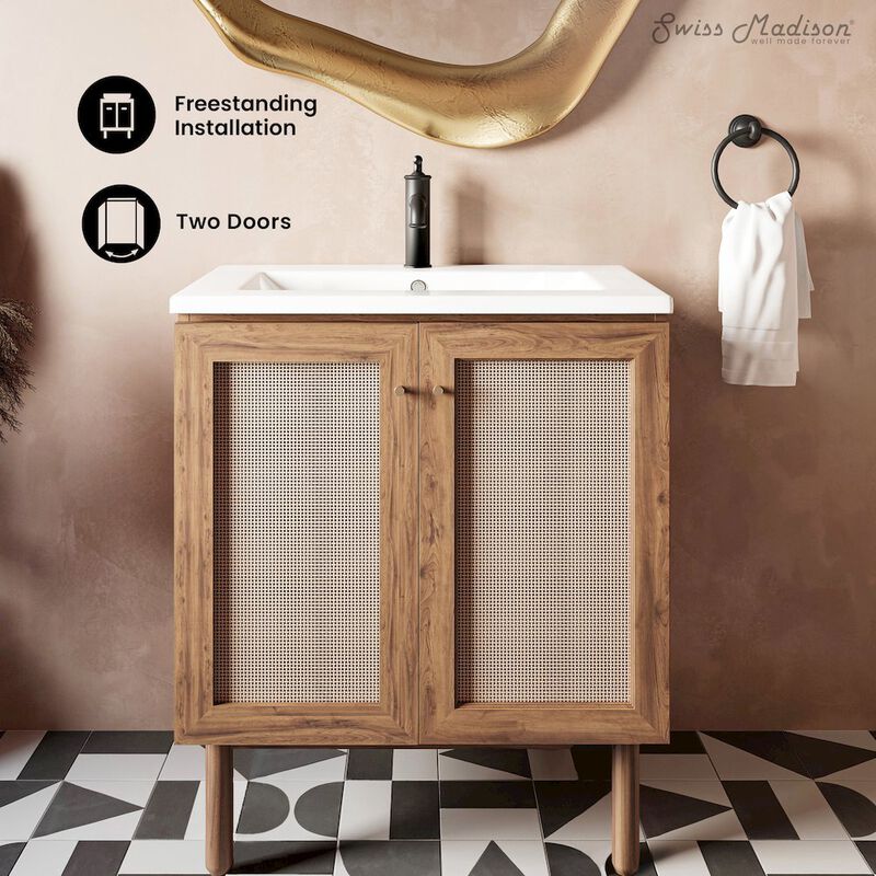 Classe 30" Freestanding Bathroom Vanity with Sink Top image number 1