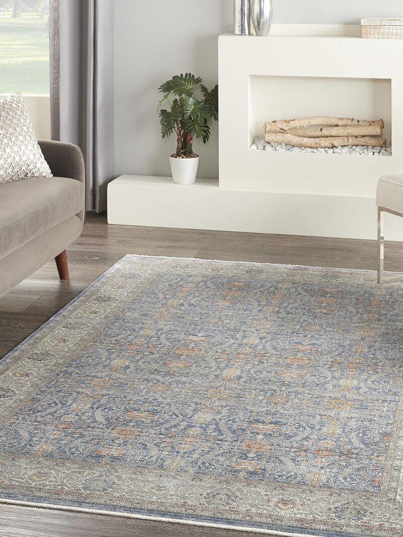 Starry Nights STN08 Light Blue 9'10" x 12'6" Rug