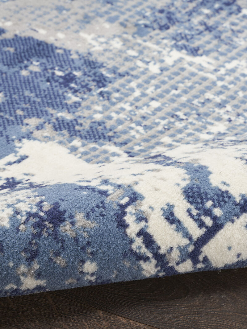 Grafix GRF38 Navy/Blue 8'6" x 12' Rug