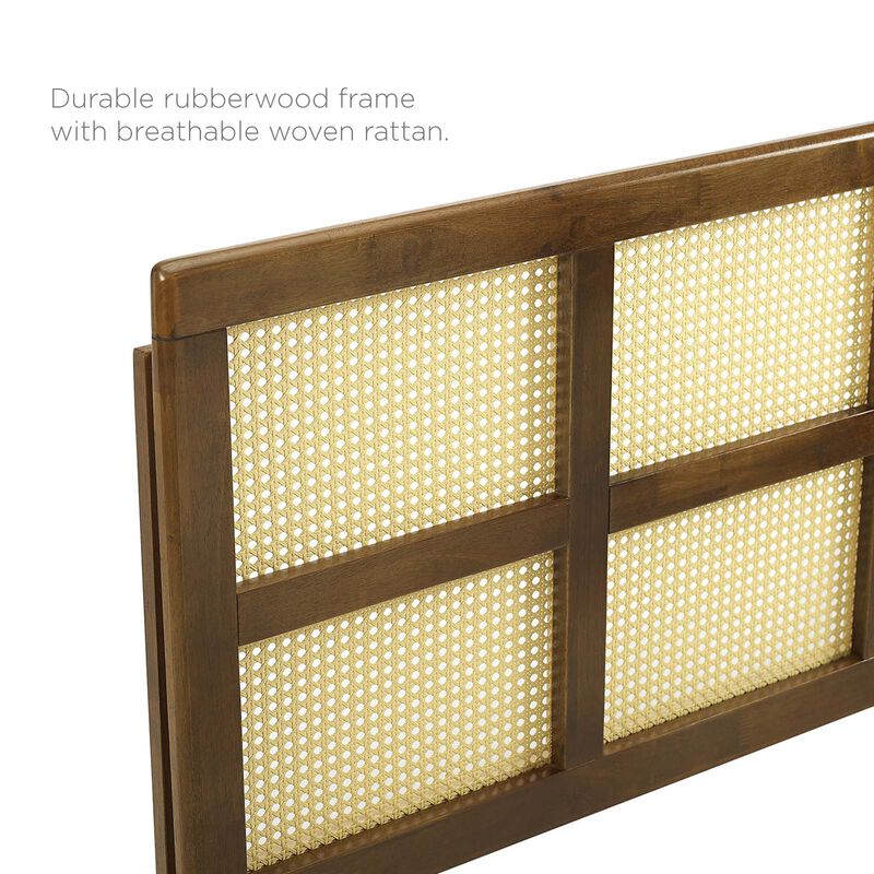 Modway - Luana Cane Queen Headboard image number 4