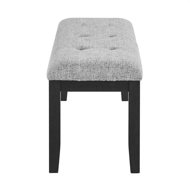 D1319 Light Grey Bench image number 2