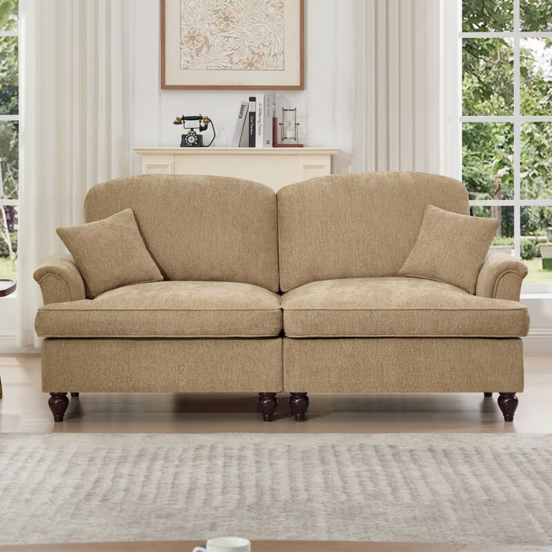 Niptar Mid-Century Modern Loveseat sofa image number 2