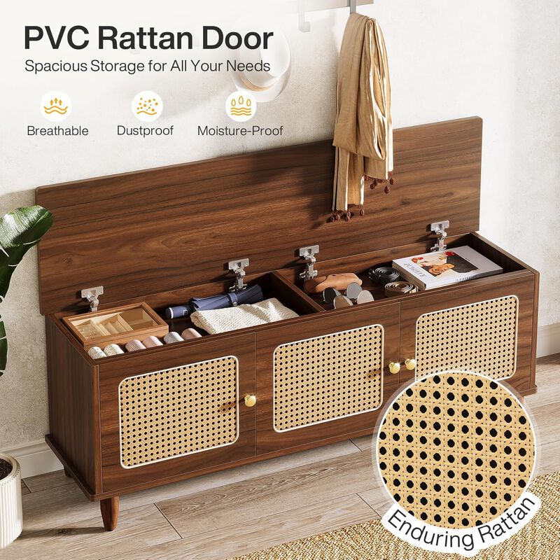 Hidden Storage Design Shoe Cabinet For Entryway image number 5