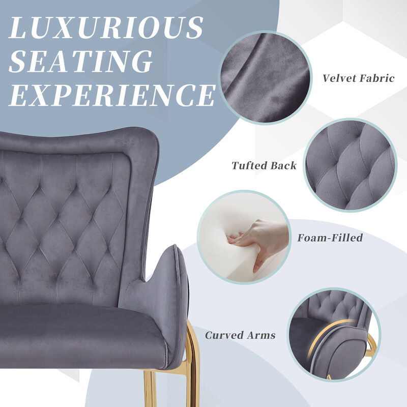 Merax Counter Height Bar Stools Set of 2