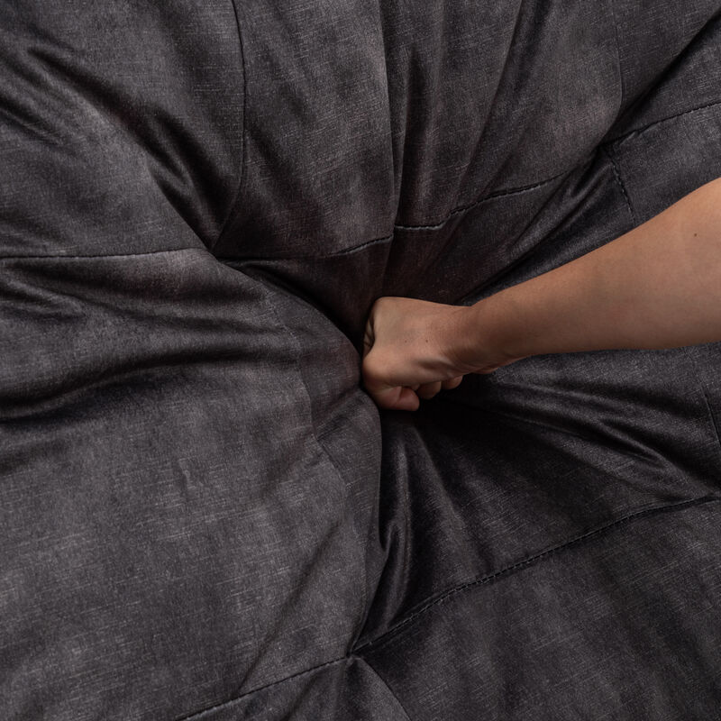 Reclining lazy chair, mobile phone holder, large and comfortable reading chair, swivel gliding rocking chair, gold-stamped velvet