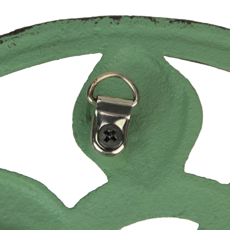 Cast Iron Trivet Set: Nautical Octopus & Sea Turtle Design, Verdigris Finish image number 5
