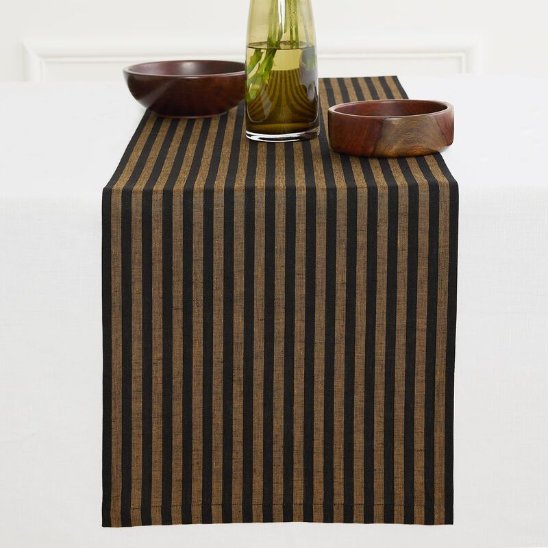Linen Table Runner - Amalfi Stripe image number 0