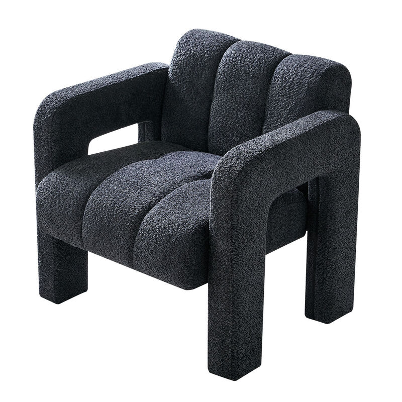 Streamdale 31.10'' Wide Boucle Upholstered Accent Chair image number 4
