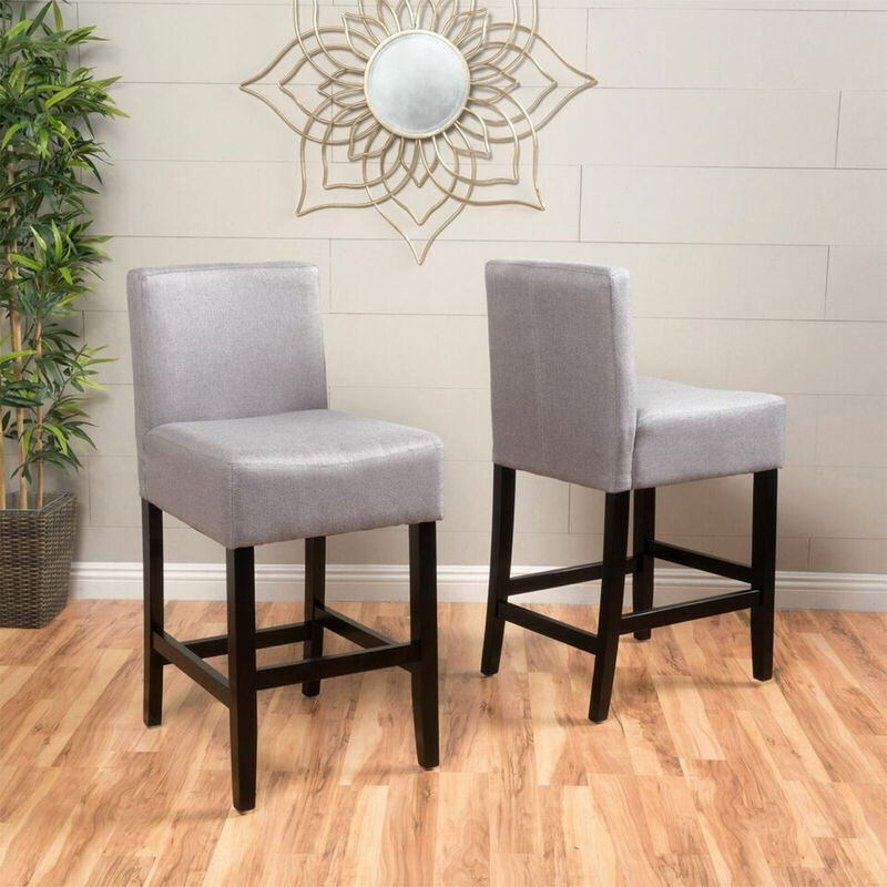 Merax Transitional Counter Stools (Set of 2)
