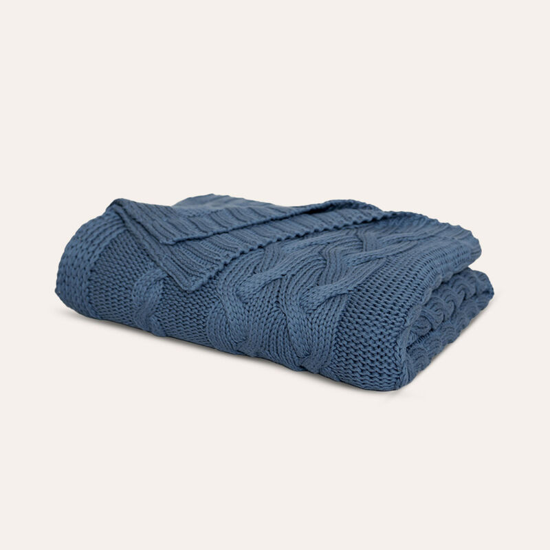 Drift Organic Cotton Throw Blanket image number 0