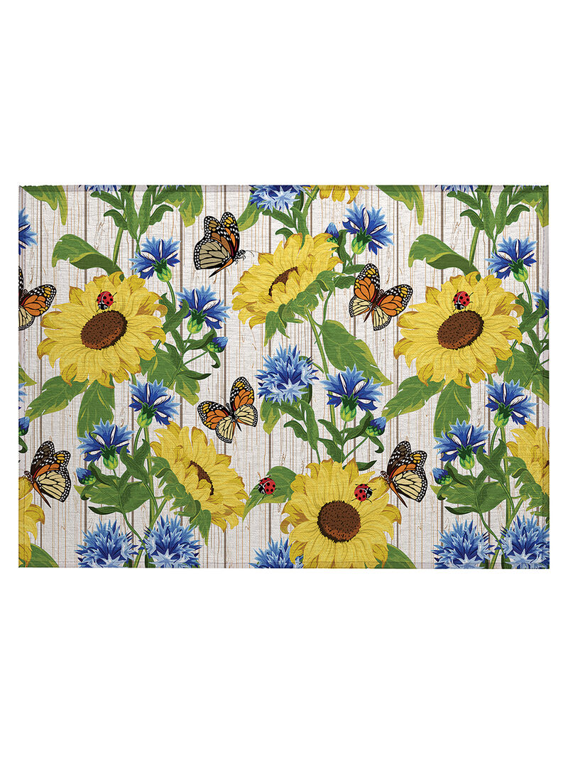 Kendall KE16 Putty 20" x 30" Rug