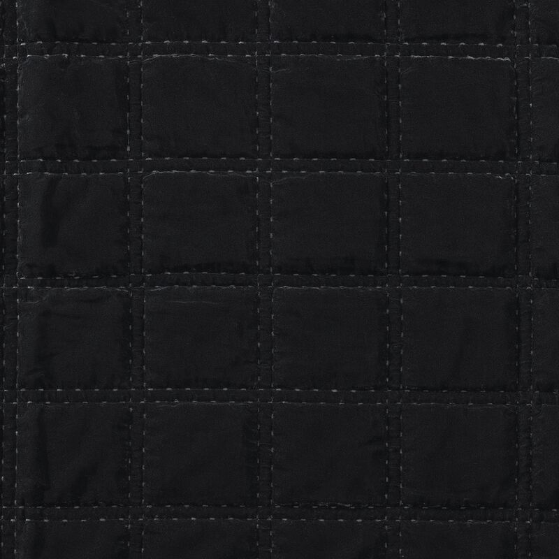 Stella Black King Pintuck Quilt Set image number 4
