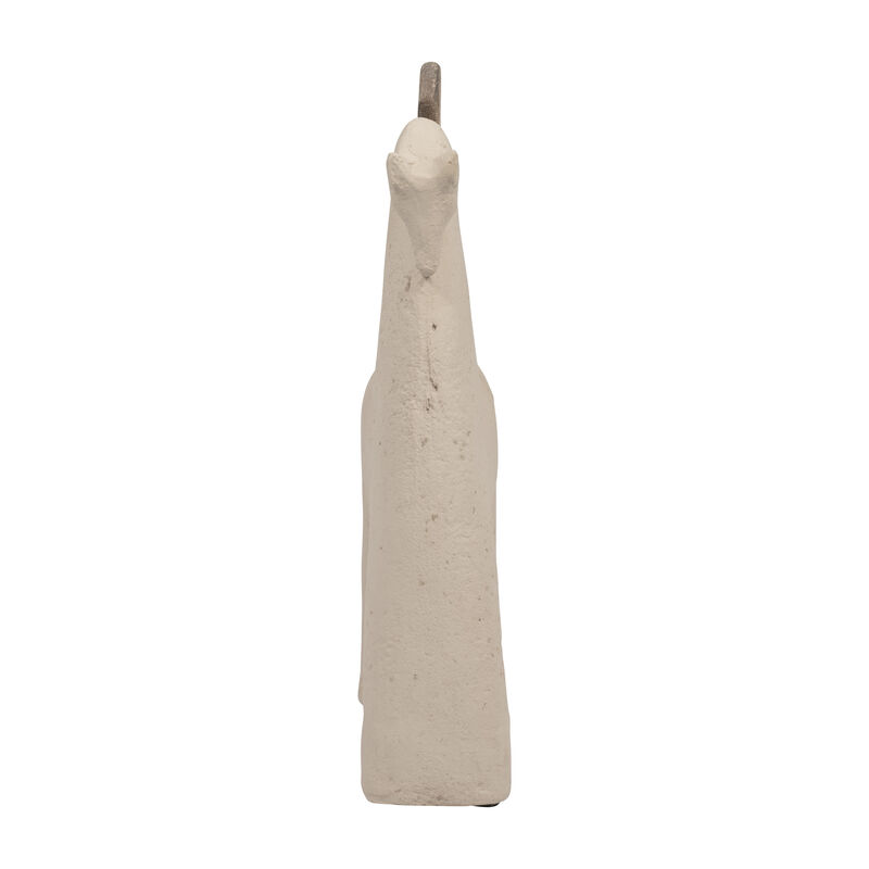 Ecomix, 14" Horse Deco, Ivory image number 2