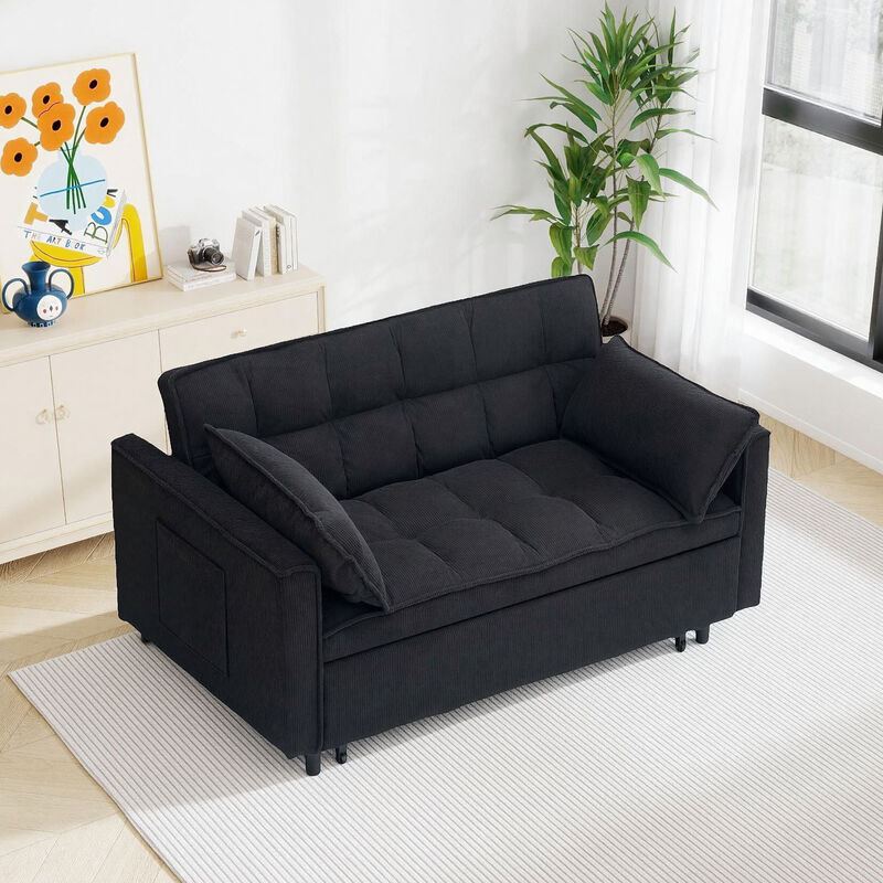 Fanrod Loveseat with Pull Out Bed Sleeper Sofa image number 2