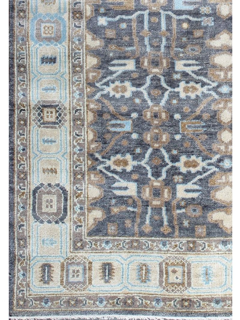 Samarkand 9X12 Gray & Light Blue Rug image number 3