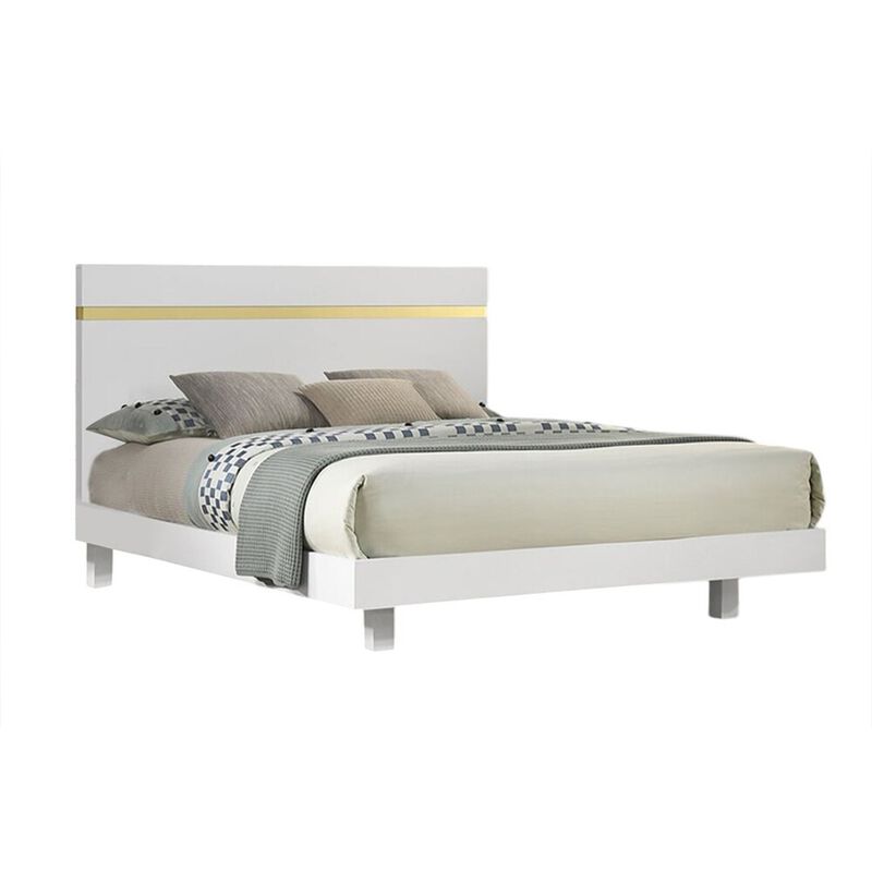 3pc Bedroom Set, Wood, 2 Nightstands image number 2