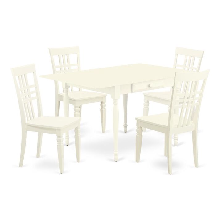 Dining Room Set Linen White