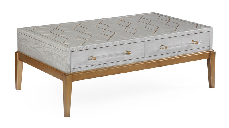 Perrine Gray Cocktail Table