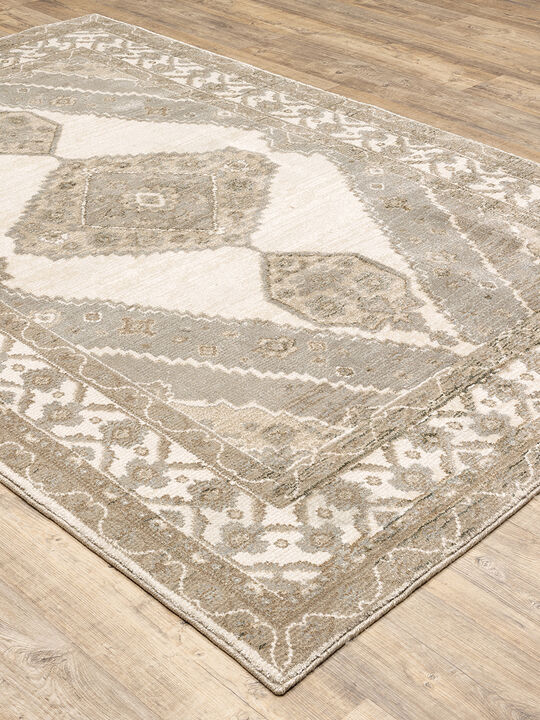 Andorra 2'3" x 8' Beige Rug