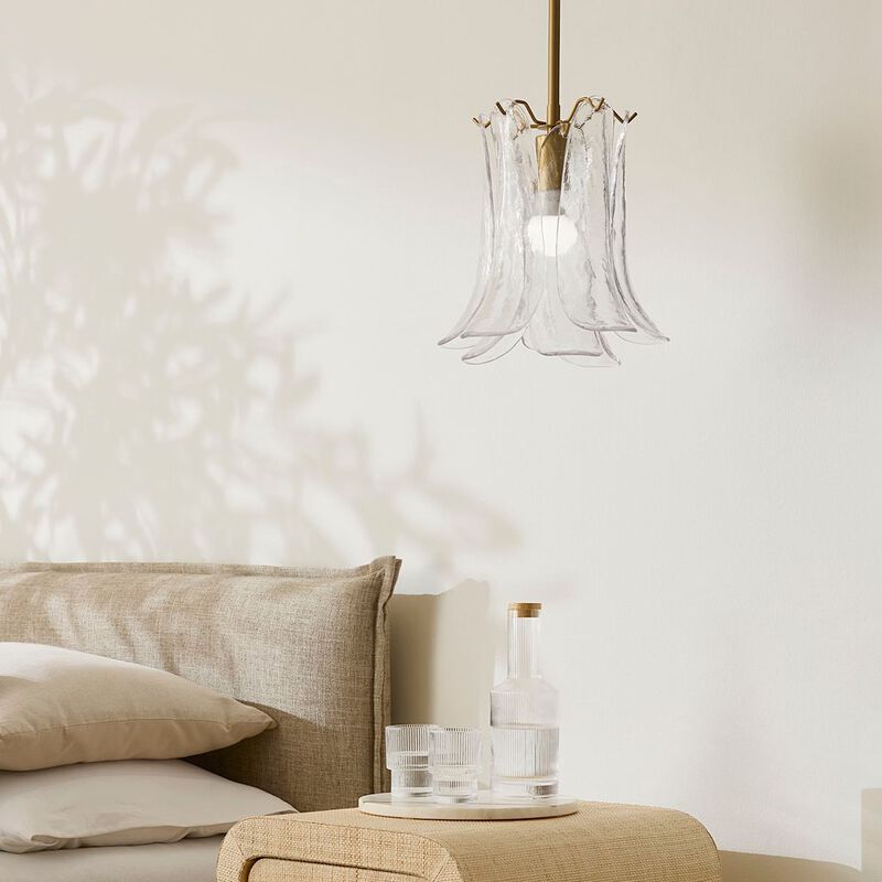 Cala 1-Light Glass Pendant