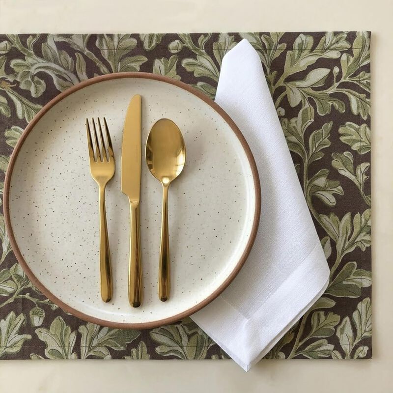 European Washed Linen  Dinner Napkins Set of 4, 20x20 Inches image number 3