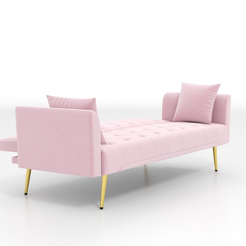 Limpis 72 inch foldable sleeper sofa image number 5