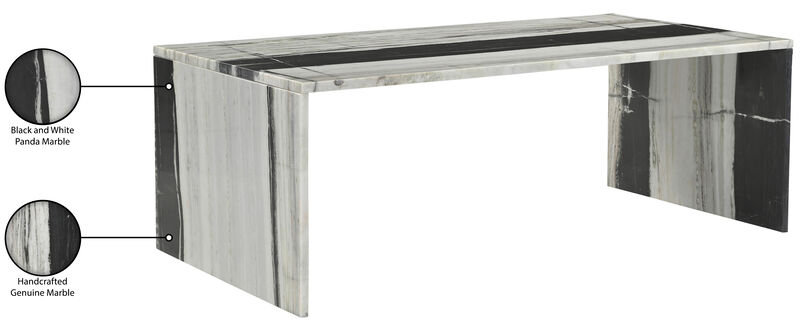 Meridian Furniture Vernazza Marble Coffee Table