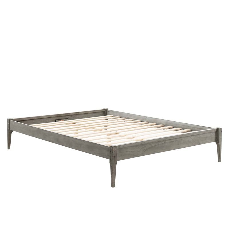 Modway - June Twin Wood Platform Bed Frame image number 2