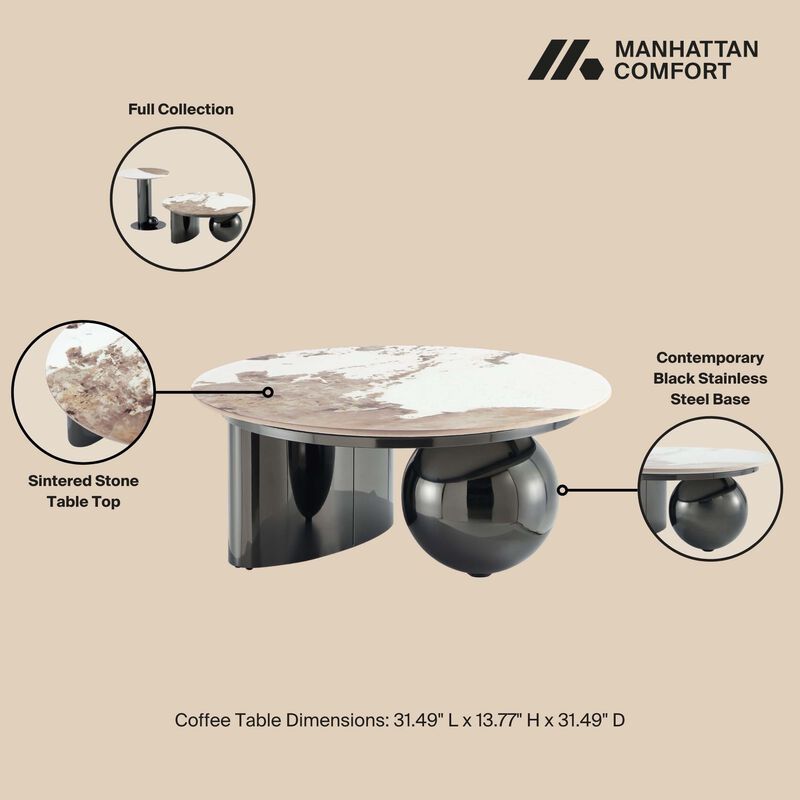 Laurel Coffee Table and End Table Set