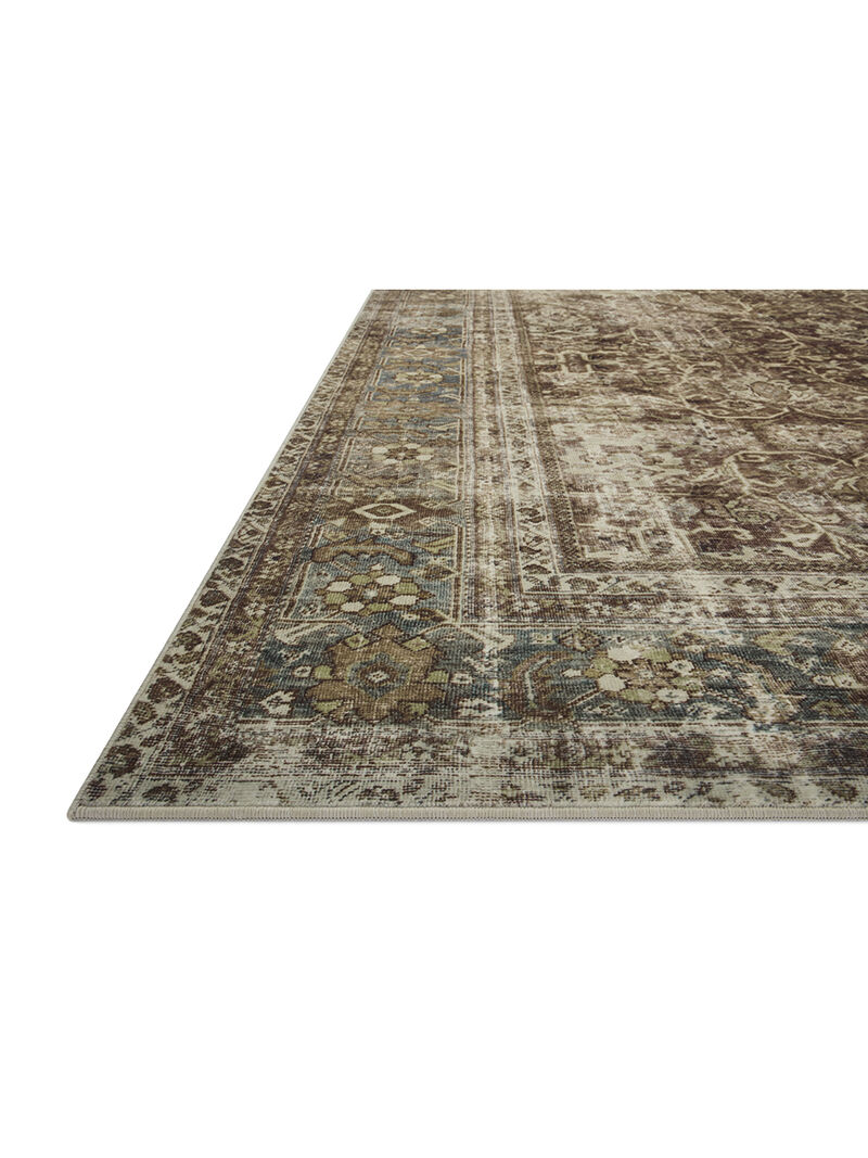 Sinclair SIN01 Rust/Lagoon 3'6" x 5'6" Rug