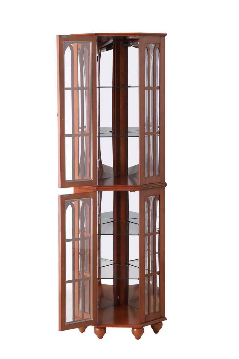 Lirmfu Corner Curio Cabinet image number 7