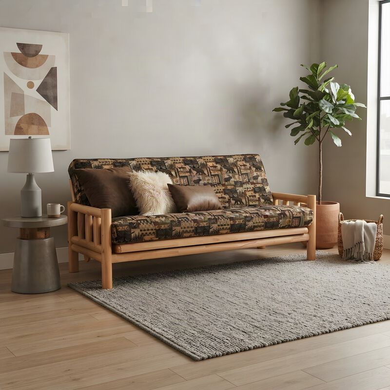 KODIAK Lodge Frame-Natural Finish-Mattress image number 4