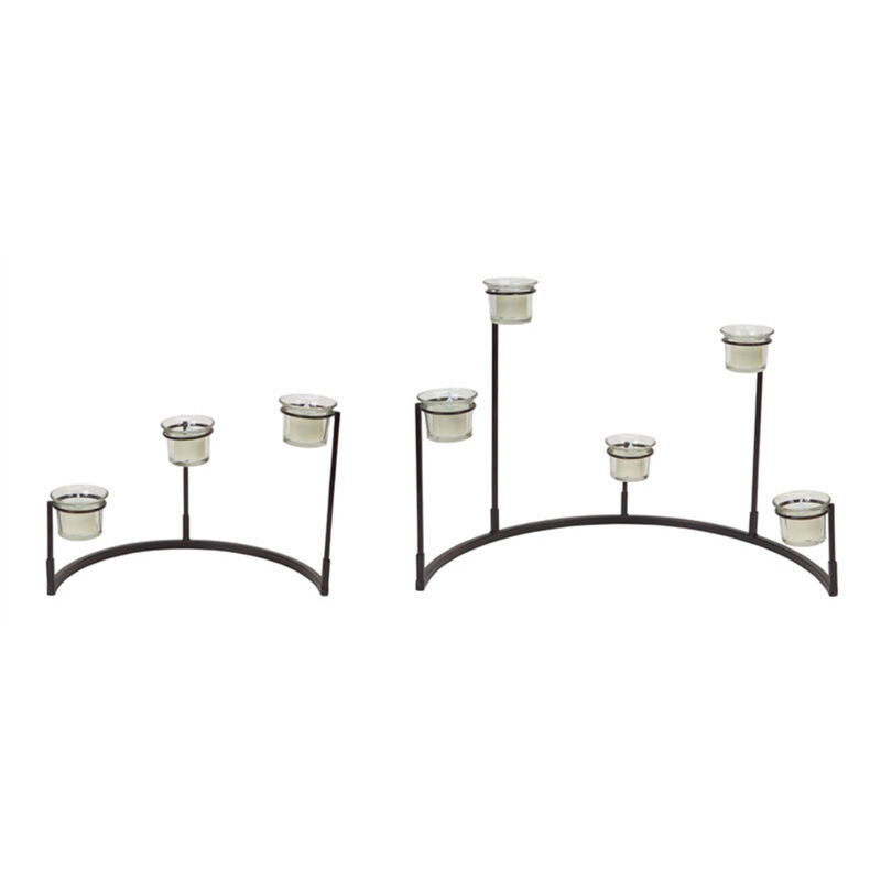 Multi-Level Votive Candle Holder Stand (Set of 2)