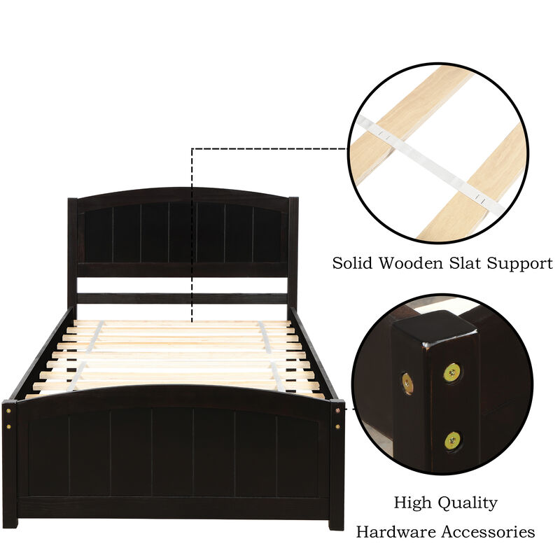 Merax Wood Platform Bed