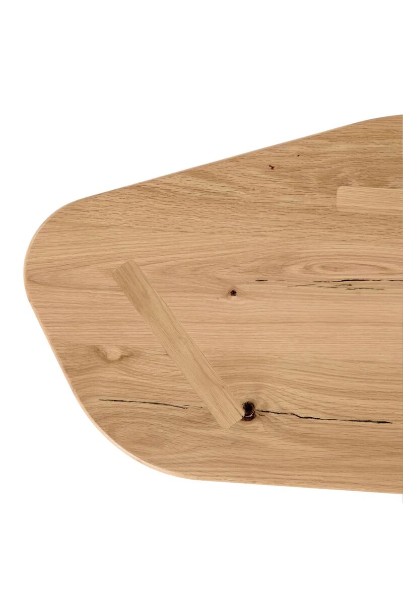 Natural Wood Coffee Table Set (2) | OROA Modern Jack image number 7
